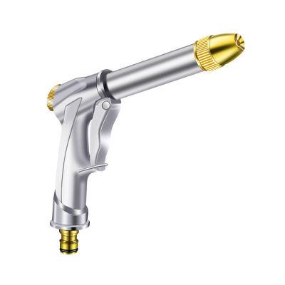 China Variable Flow Control Heavy Duty Hot Selling, Metal Spray Gun High Pressure Garden 10 Pattern Trigger Nozzle Garden Water Gun Hose Too for sale