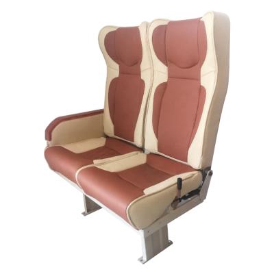 China General Leather Seat Factory Price Luxury Bus Passenger Seat With Armrest For Sale for sale