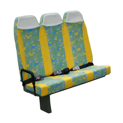 China High quality comfortable school bus school bus seats with seat belts for child for sale