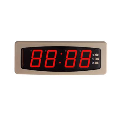 China LUMINOVA 24V Bus LED Ceiling Mounted Electronic Digital Car Clock With Date And Temperature for sale