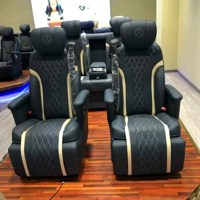 China Luxury Leather Car Van Seats For Smart Luxury Electric Aircraft Seat Van Seat Hot Sale Adjustable VIP MPV for sale