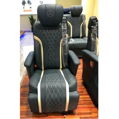 China Luxury Electric Sprinter Van Front Seats Vip Car Seat Recliner Key Mechanism Heating Table Van Seat China Manufactory Auto Aircraft Seat With Trade Assurance for sale