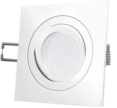 China Amazon business good quality hotel modern warm ip65 waterproof project GU10/MR16 recessed spotlight down light LED ceiling light housing for sale