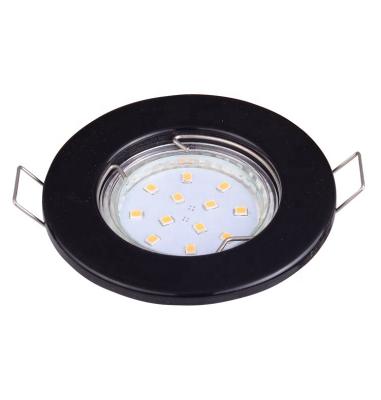 China Modern Professional Manufacturer Gu 10/MR16 Round Slim Led Ceiling Light Trimless Shower Downlights Housing Recessed Light Spotlight for sale