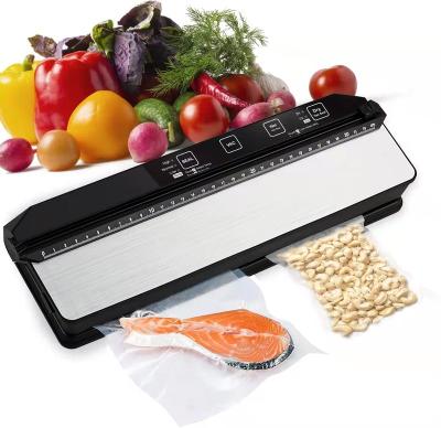 China Commercial Strong Suction Soft Touch Digital Buttons Sous Vide Vacuum Sealer Handheld Food Packaging for sale