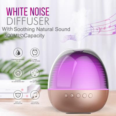 China Household Night Light Baby White Noise Diffuser Colorful Essential Oil Physiotherapy Equipments for sale