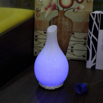 China High Quality Home Decor Beautiful Hotel Real Glass Aroma Diffuser Ultrasonic Humidifier for sale