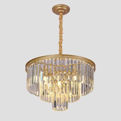 China Modern Luxury Modern Gold K9 Crystal Chandelier French Empire for sale