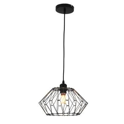 China Vintage Industrial Cheap Industrial Iron Chandelier Wire Price Pendant Light for sale