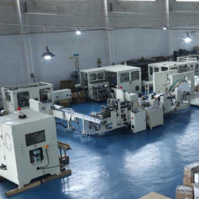 China Full Automatic Household Tissue Paper Production 230*230 240*240 300*300 330*330 400*400mm Napkin Towel Tissue Paper Production Line for sale