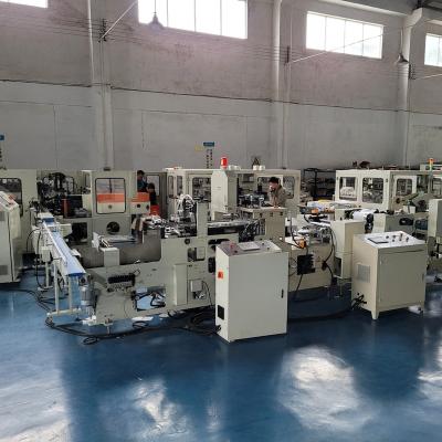 China Full Automatic Household Tissue Paper Production 230*230 240*240 300*300 Mm 1 or 2 Color Printing Towel Napkin Tissue Paper Production Line for sale