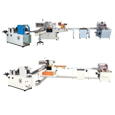 China Good Price Ful Mini Pocket Tissue Production Line Automatic Hygiene Disposable Industry XHC-LH10 for sale