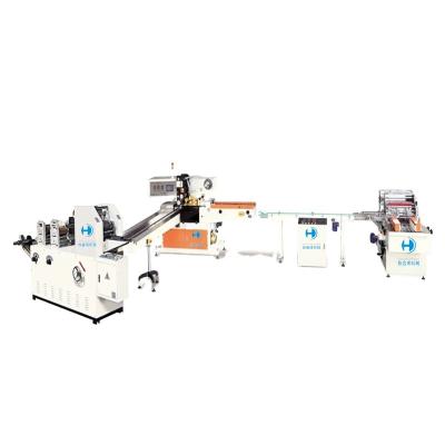 China Hygiene Industry Foshan XieHeCheng Disposable Automatic Pouch Tissue Paper Production Line for sale