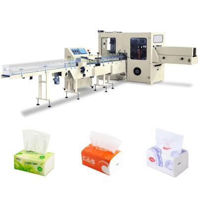 China fabric & Good Quality Automatic Facial Tissue Paper Packing Machine Soft Paper Maker for sale