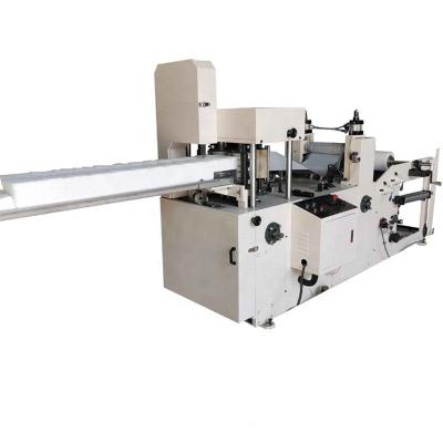 China Household Tissue Paper Production 240*240mm 300*300mm 330*330mm 400*400mm Towel Napkin Tissue Paper Making Folding Machine for sale