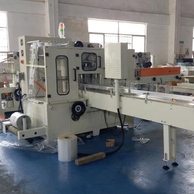 China fabric & Automatic 165x165x100mm Napkin Tissue Paper Paper Packing Machine for sale