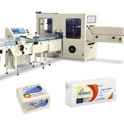 China fabric & Paper 1 Bundle 2 Packs 2 In 1 Napkin Automatic Tissue Tissue Paper Packing Machine for sale