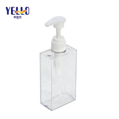 China Personal Skin Care Packaging OEM PETG Eco Friendly Plastic Hand Wash Shampoo Lotion Bottle 200ml 300ml 500ml for sale