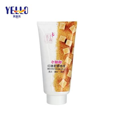 China Personal Empty Skin Care Packaging 300ml Plastic Cosmetic Tube Body Scrub Gel Squeeze Tubes for sale