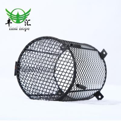 China Iron Spraying Factory First Hand Reptile Light Cage Heater Guard for sale