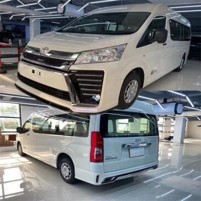 China Plastic auto car front bumper body kits for hiace 2020 2021 OEM parts plastic material for sale