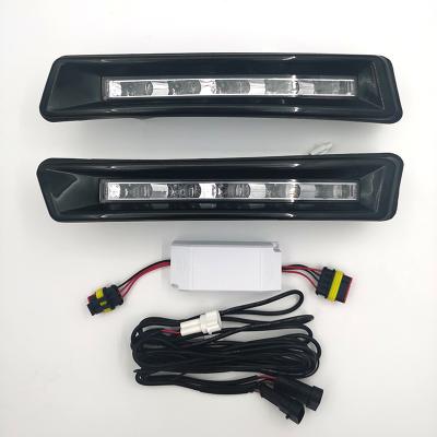 China FACTORY Front OUTLET LED DRL Daytime Running Light DAY RUNNING LIGHT FOR PRADO 2700 4000 FJ150 LC150 2010-2013 standard size for sale