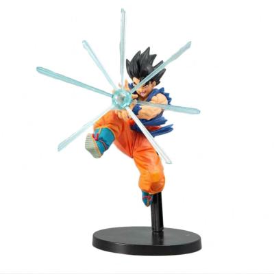 China Cartoon Toy Super Goku Figure GxMateria Goku Special Effects Action Number PVC Anime Figure Toys For Gifts for sale