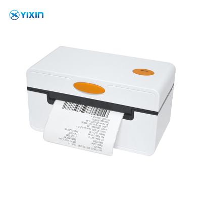 China Thermal 4x6 Shipping Label USB+BT 110mm Wireless Desktop Black and White Barcode Sticker Thermal Label Printer for sale