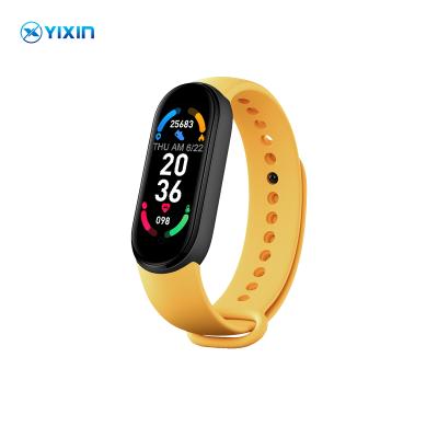 China Smart Band Watch M6 Touch Screen Band Watch Smart Fit Bits Fitness Tracker Blood Pressure Heart Rate IP68 Waterproof Sports Music Smart Watch for sale