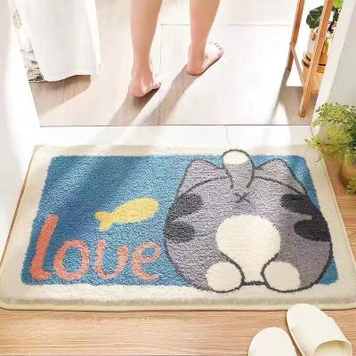 China Antimicrobial New Super Water Absorbent Floor Mat For Bath  Napa Skin Super Absorbent Bath Mat Quick Dry Super Carpet Floor Home Bath Mat for sale