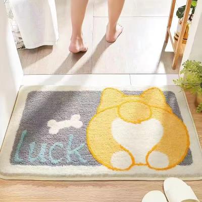 China Antimicrobial Factory Price Area Carpet Cashmere Irregular Shape Artificial Animal Shape Cashmere Carpet for sale