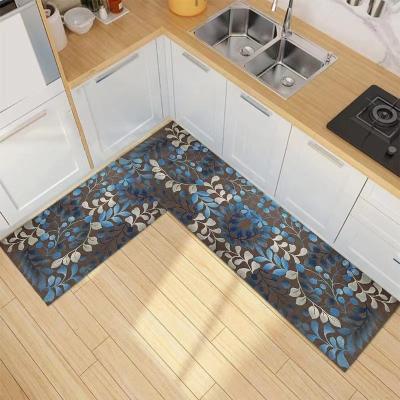 China Washable Washable Pu Kitchen Floor Long Strip Mat Office for sale