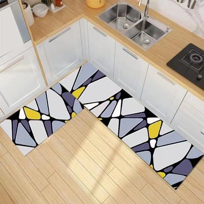 China Washable Kitchen Floor Waterproof Fruit Designs Mats Set Of 2 Anti Fatigue Mat for sale