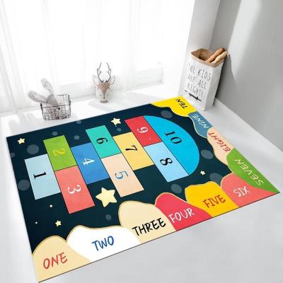 China Soft Toy OEM Kid Rugs Amazon Hot Selling Non Slip Colorful Kid Carpet for sale