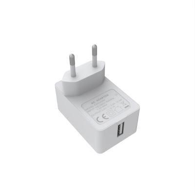 China Electrical Products New Design 6W 5v 1.2a Power Adapter Eu Plug CE FCC Certificates For Euro Market Humidifier/Scan Machine/Mini Fan/Digital TV for sale