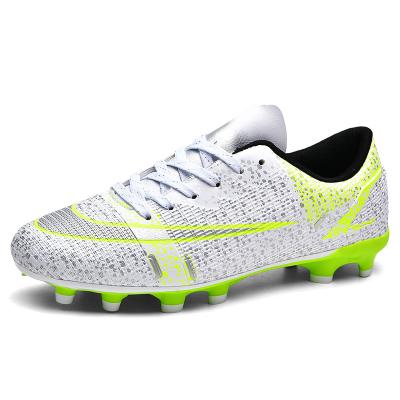 China Non Slip Wear Resistant Custom Design Soccer Shoes Low Top Printed Soccer Shoes Soccer Shoes For Artificial Grass for sale