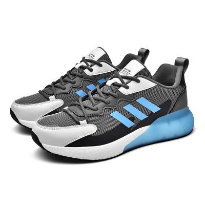 China Men's Athletic Shoes Breathable Running Shoes Wholesale Hot Sales Classic Men's Breathable Couples Running Shoes Microfiber Sneakers for sale