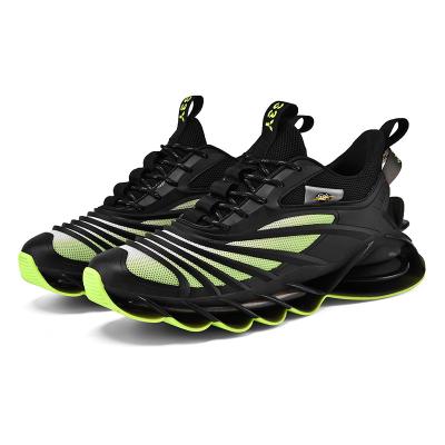 China High Quality Unique Breathable Running Shoes Color TPU Spring Men's Athletic Shoes Spring Custom Blade Men's Unique Shockproof Sneakers for sale