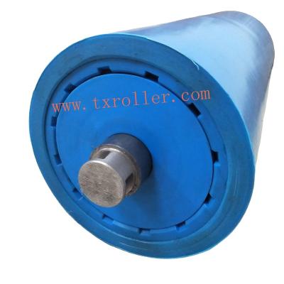 China Customized Heavy Duty Industrial Roller HDPE Polyurethane High Acid And Alkali Resistance Chemical Industrial Idler for sale