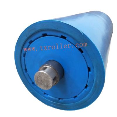 China Customized Belt Conveyor HDPE Roller Polyethylene Roller Frame Bracket Conveyor Waterproof Dustproof Heat Resistant Spare Parts for sale