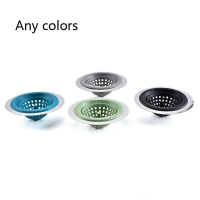 China Ningbo Jutye USA Modern Universal Kitchen Sink Plug Stainless Steel Kitchen Sink Garbage Removal Drain Stopper Sink Drain for sale