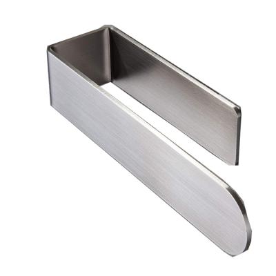 China Fashion Jutye Stainless Steel Towel Rack Holder Self-ddhesive Toilet Rail Bar Bathroom Shelf for sale