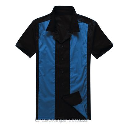 China Latest Retro Style Anti-pilling Shirt Designs Button Up Shirts Custom Rolling Cotton for sale