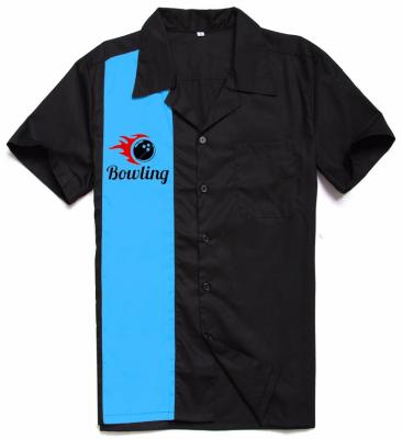 China Small Quantity Breathable Minimum Custom Group Corporate Company Collared Short Sleeves Button Up Shirts With Pockets for sale