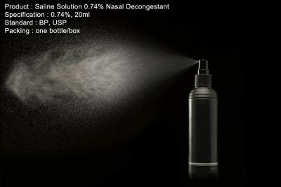 China la solución salina nasal de 20 ml/el espray descongestionante nasal limpio e hidrata en venta