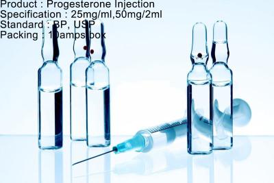 China Hormone Medication Small Volume Parenteral Progesterone Injections For Pregnancy for sale