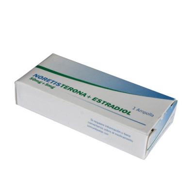 China Contraceptive Small Volume Parenterals 50mg + 5mg Estradiol Valerate Injection for sale