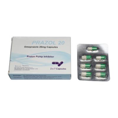 China Tabletas revestidas entéricas 10mg - 40mg del Omeprazole oral de las medicaciones de las úlceras estomacales en venta