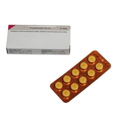 China Mundvorbereitungs-Medikationen der Methimazole-Propylthiouracil-Tablet-50mg 100mg zu verkaufen