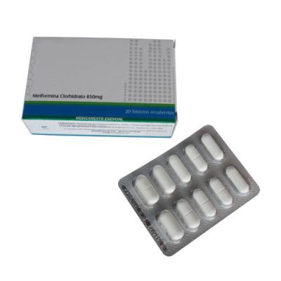 China Het Waterstofchloridetabletten 500 mg 850mg van Metformin van diabetes Mondelinge Medicijnen Te koop